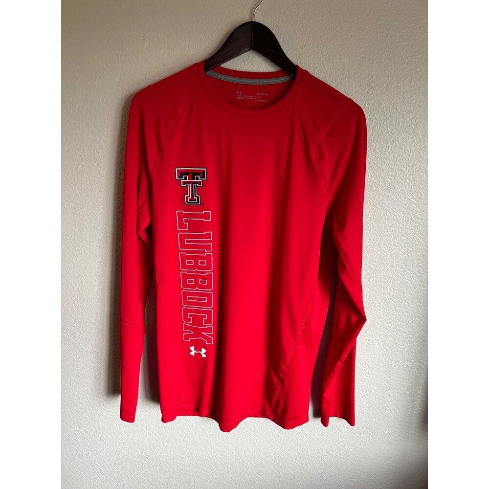 Under Armour Texas Tech Red Raiders Long Sleeve Shirt -‎ Size M